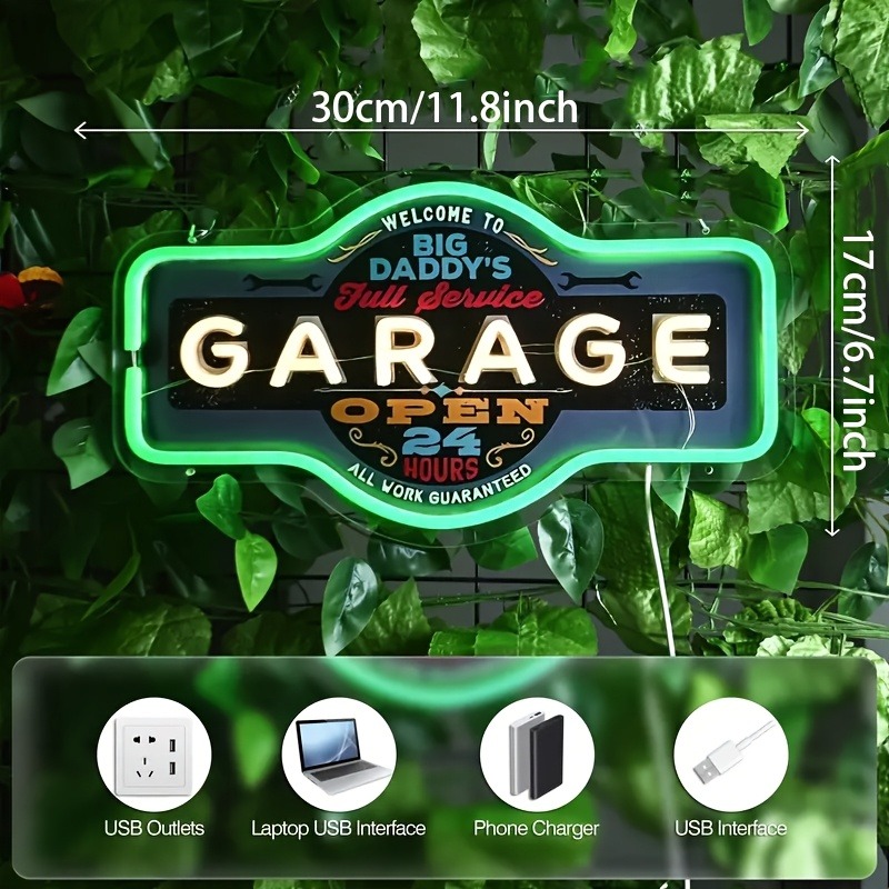 Retro Garage LED Neon Sign UV  - đánh giá và giá Retro Game Controller Usb