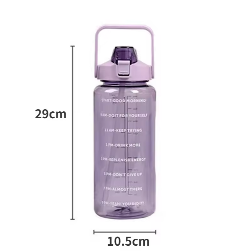 2 Liters Straw Plastic Water B - đánh giá và giá Smart Water Bottle Tracker