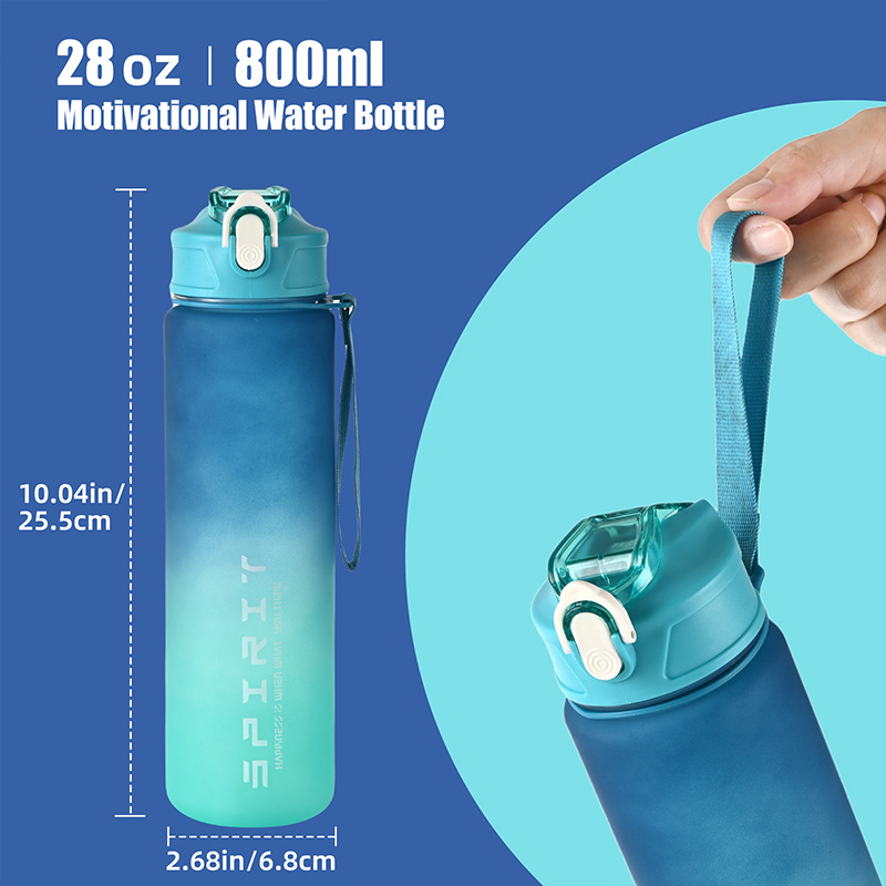 1PCS Hot Sale 750ML Sports Wat - đánh giá và giá Smart Water Bottle Tracker