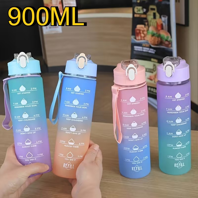 900ml Sports water Bottle High - đánh giá và giá Smart Water Bottle Tracker