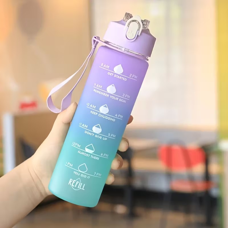 900ml Sports water Bottle High - đánh giá và giá Smart Water Bottle Tracker