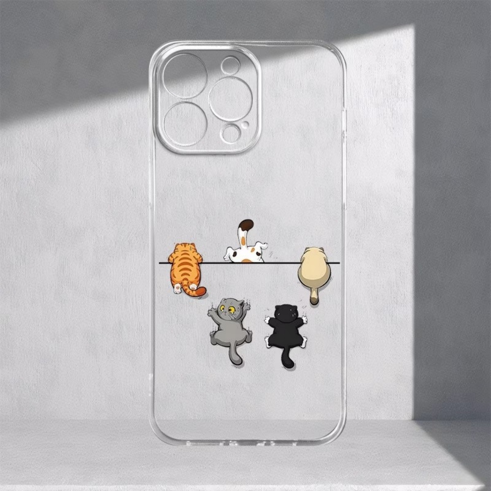 Five Cute Cat Pattern Phone Ca - đánh giá và giá Apple Iphone 15
