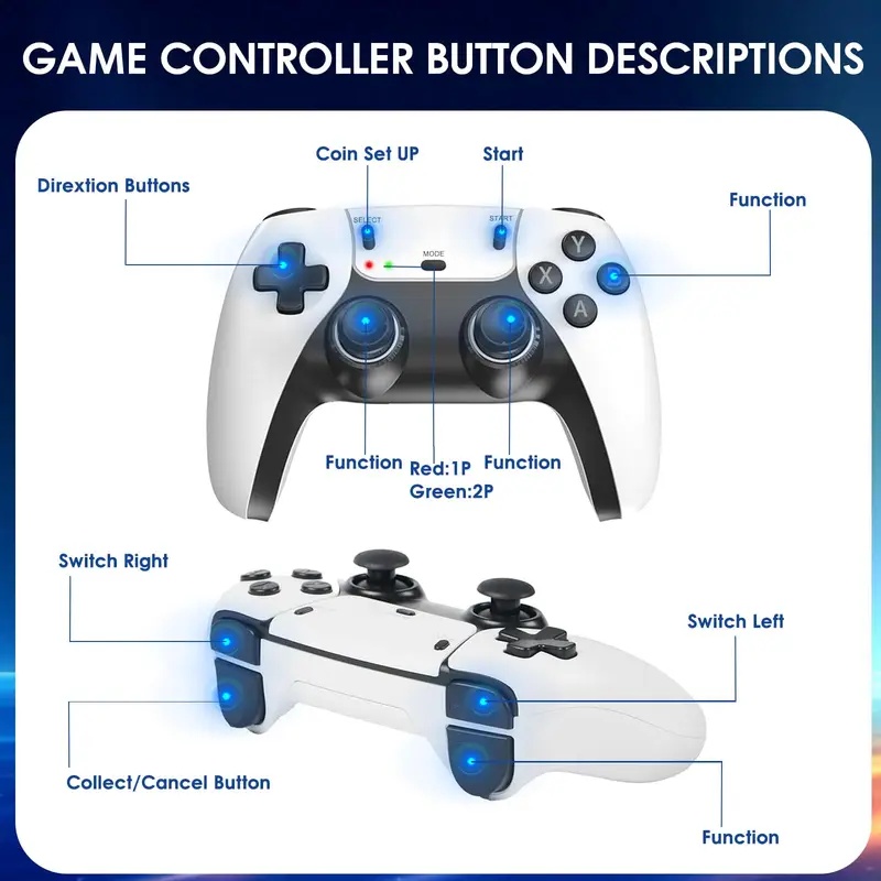 M15 Retro Video Game Stick 2.4 - đánh giá và giá Retro Game Controller Usb