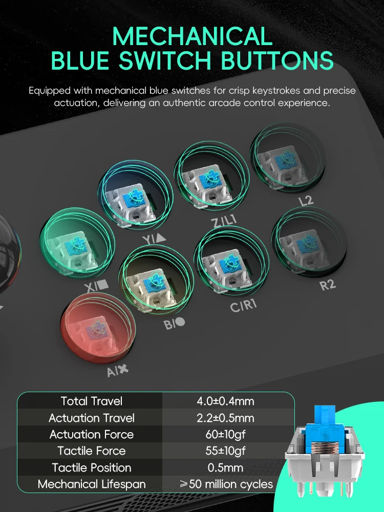 Wireless Y3A Max Arcade Stick  - đánh giá và giá Retro Game Controller Usb