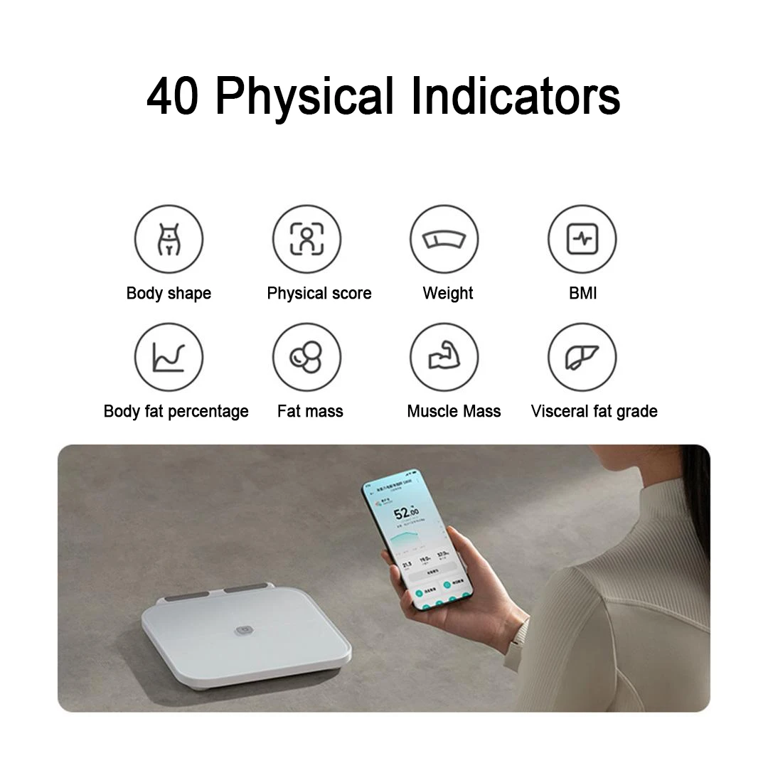 Mijia Smart Body Fat Scale S80 - đánh giá và giá Body Fat Scale Smart