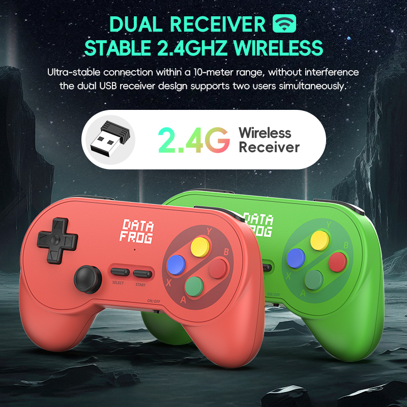 Data Frog PC07 Wireless Retro  - đánh giá và giá Retro Game Controller Usb