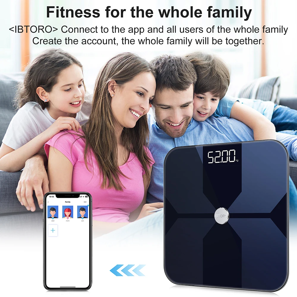 Body Fat Scale Wifi Home Preci - đánh giá và giá Body Fat Scale Smart
